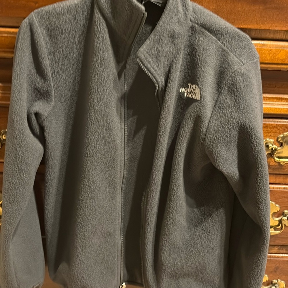 North face 2 in 1 jacket grey